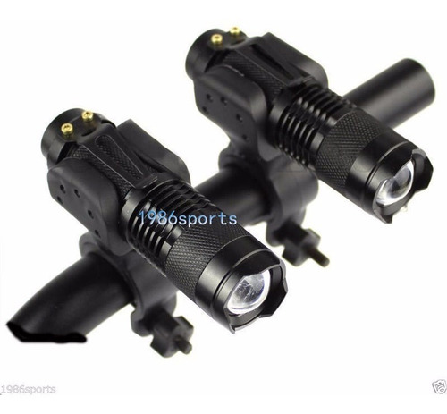 Kit Linterna Para Bicicleta Ultrafire 1200 Lumen Alta Potenc