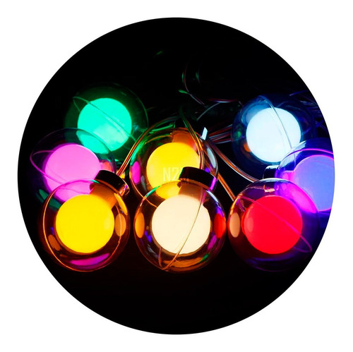 Guirnalda Luces Led Globo Lights 5 Metros 220v Navidad