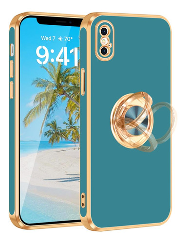 Fingic Funda Para  Phone X,  Phone Xs [con Soporte De Anill