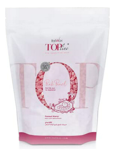 Cera Dura  Top Line Pink Pearl - 750g - Sin Aroma - Ideal Pa