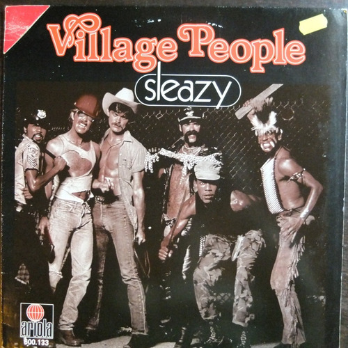 Vinilo Village People Sleazy Bte09