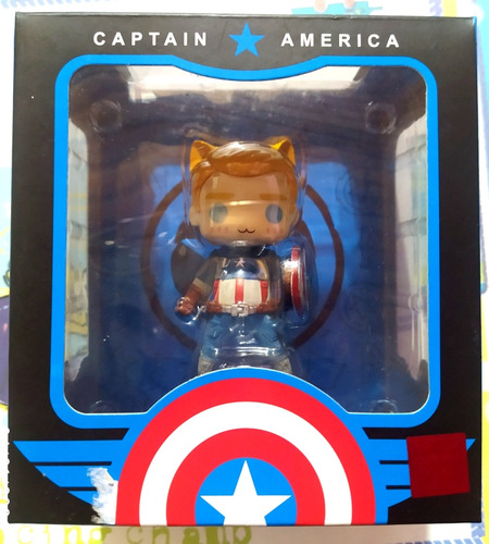 Figura Capitan America The Avengers Caja Marca Chaeor Marvel