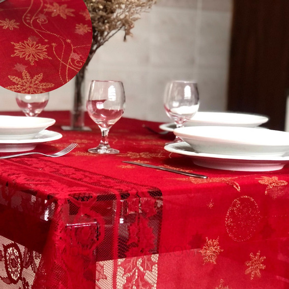Toalha De Mesa De Natal Luxo | MercadoLivre 📦 Toalha De Mesa De Natal Luxo | MercadoLivre 📦