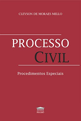 Libro Processo Civil Procedimentos Especiais De Cleyson De M