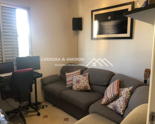 Imagem 8 de 24 de Apartamento A Venda 3 Dormitórios, Suíte, Ampla Sala 2 Ambientes Com Varanda + Ar Condicionado, Garagem, Móveis Planejados. Vila Cruzeiro. - Ap00217 - 70634443