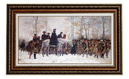 ~? Eliteart-the March To Valley Forge George Washington And 