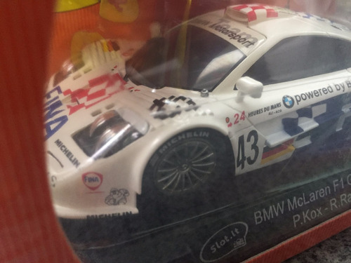 Autorama - Slot.it Bmw Mclaren F1 Gtr #43 Fina - Raridade