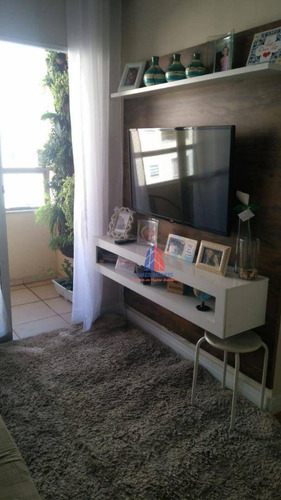 Apartamento Com 2 Dormitórios À Venda, 59 M² Por R$ 179.000 - Residencial Spazio Acrópolis - Vila Belvedere - Americana/sp - Ap0884