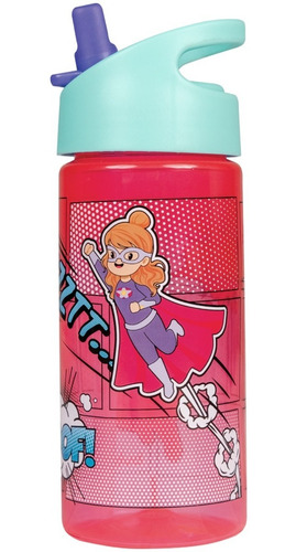 Imagem 5 de 10 de Garrafinha Infantil Buba Canudo Retrátil Água Suco Envio 24h