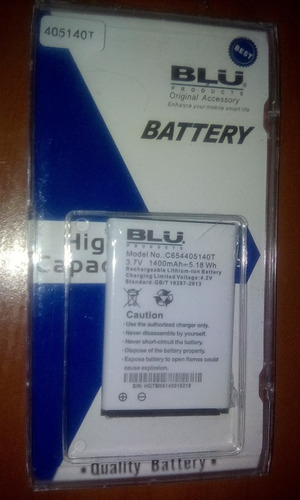 Pila Batería Original Para Teléfono Blu C654405140t Nueva