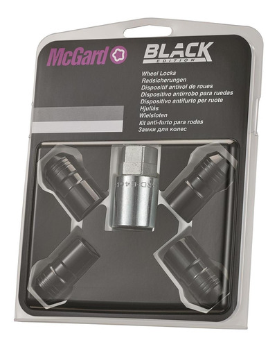 Tuercas Antirrobo Negras Mcgard Para Dodge Ram 1500 94/08