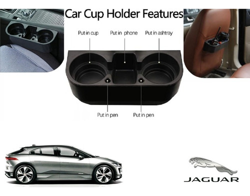 Porta Vasos Con Porta Celular Jaguar I-pace 2019