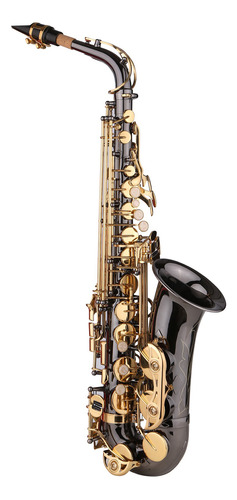 Saxofón Alto Eb De Latón Niquelado