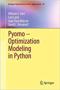 Pyomo R Optimization Modeling In Python (springer Optimizati