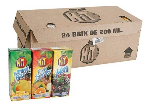 Jugos Hit X 24 Unidades 200 Ml - mL a $13