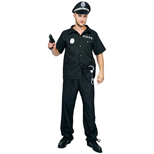 Disfraces De Policía Hombre Adulto