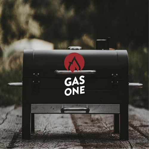 Parrilla De Carbón Portátil Gasone 2 En 1 Con Ahumador 18