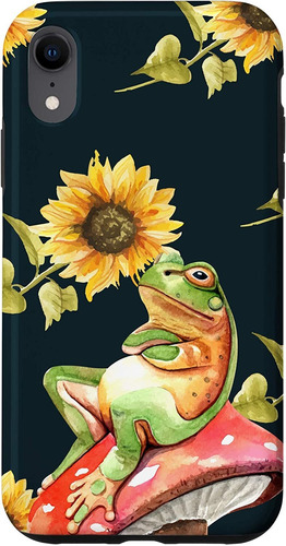 Funda Para  Xr Rana En Hongo Flor De Diente De León Li...