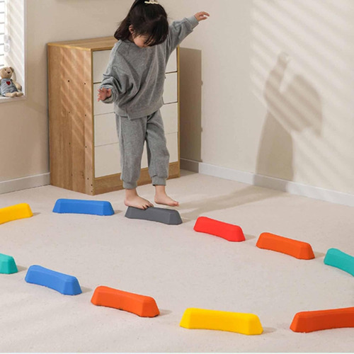 . Escaleras, Piedras De Equilibrio Con Forma De Arcoíris, 6