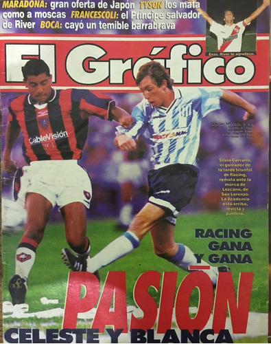 El Gráfico, N° 3989  Revista Fútbol Argentino, Cb