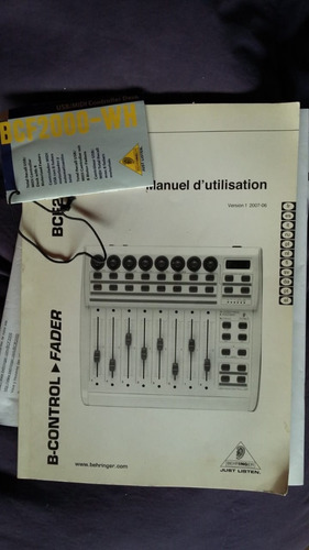 Controlador Faders - Bcf2000 - Blanco