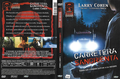 Carretera Sangrienta Dvd Larry Cohen Pick Me Up Terror