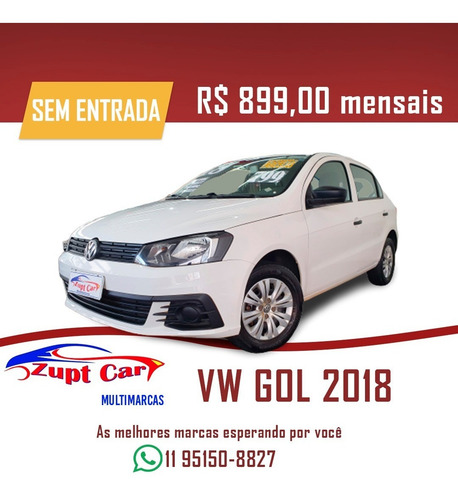 Volkswagen Gol Trendline 2018 Uber 99 Pop Zero Entrada