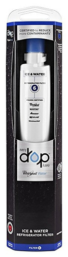 Everydrop Por Whirlpool Nevera Filtro De Agua 6 (paquete De 