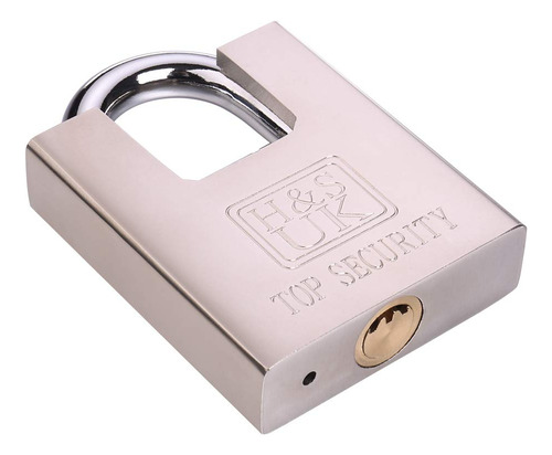 Candado De Alta Seguridad Con Llave Resistente Y Versátil.
