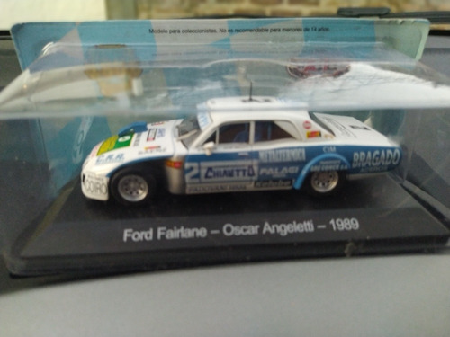 Ford Fairlane Tc Angeletti 1989 Auto A Escala Coleccion 11cm