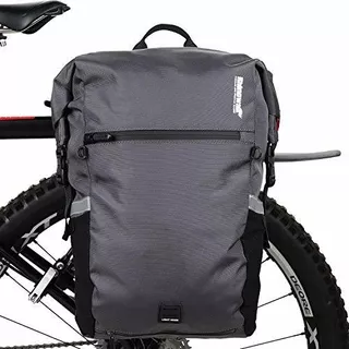Rhinowalk Bike Bag Waterproof Pannier Backpack Convertible -