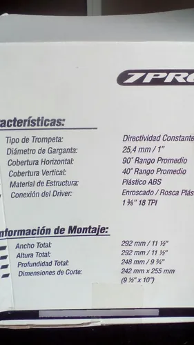 Trompeta Una Pulgada Nuevas