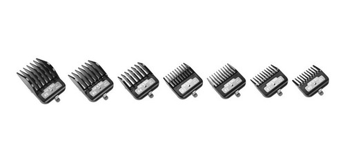 Juego 7 Peines Andis Plastico Enganche Metal