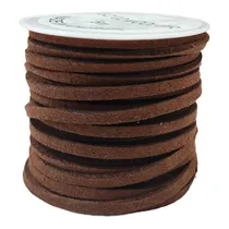 Comprar Cordón Gamuza 3 Mm X 5 Unidades Bijou Artesanias Diseños