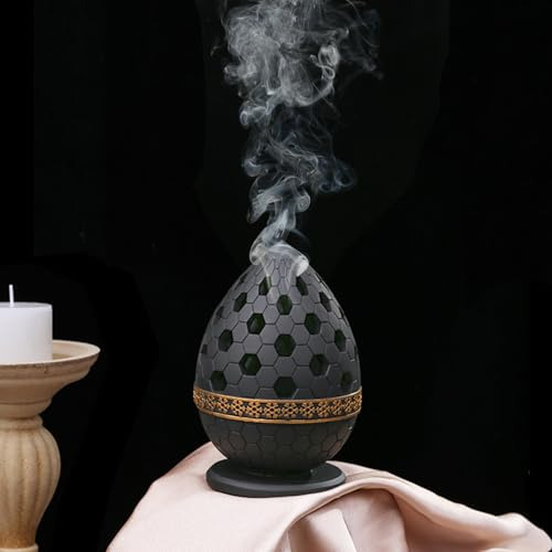 Quemador De Incienso De Carbon O Resina Negro
