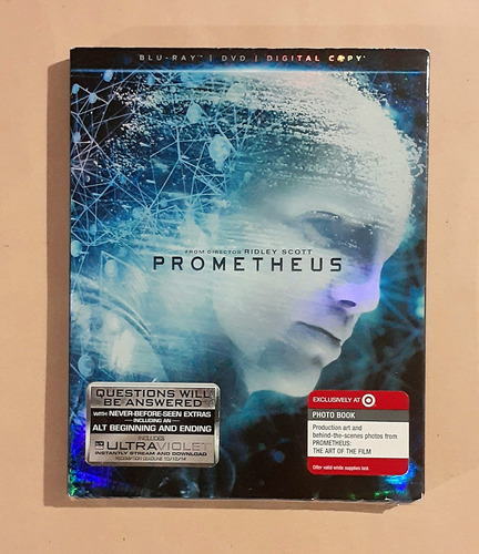 Prometheus ( Prometeo ) Target/nueva Blu-ray + Dvd Original