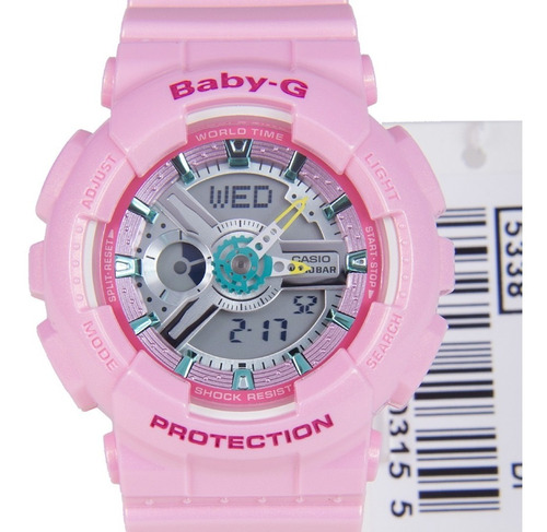 Casio Baby G Ba-111-1a / Cristal Mineral/correa Resina