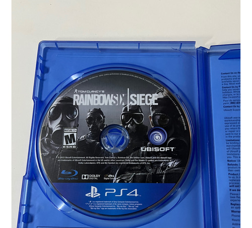 Tom Clancy's Rainbow Six Siege Standard Edition Ubisoft Ps4 (Recondicionado)