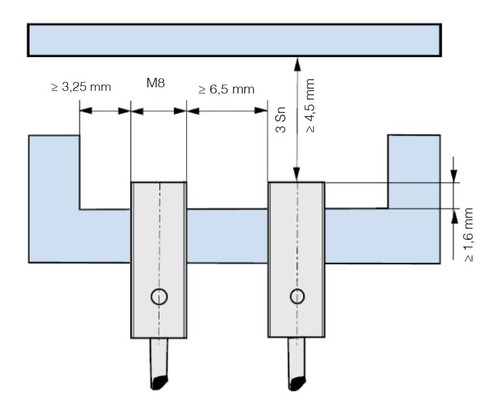 Ae1/ap-1a Sensor Inductivo M8 Con Blindaje No/pnp