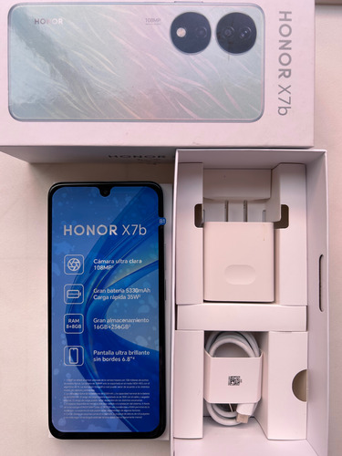 Honor X7b - Dual Sim - 256gb - 8gb Ram, , Mpx En Cámara Color Plateado (Usado)