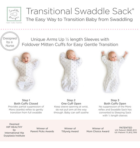 Brazos Tipo Saco Swaddledesigns Transitional Swaddledesigns