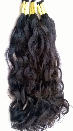 Cabelo Humano Liso Ondulado Virgem 60cm 50 Gramas.