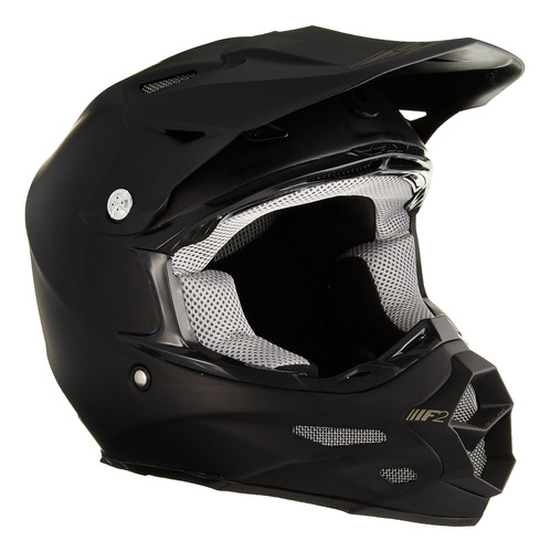 Fly Racing Casco Sólido De Carbono 73-l F2