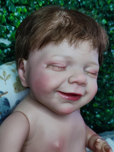 Bebé Reborn Original Vinilo Completo Lavable Cinthia Doll