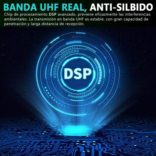 Para Para Micrófono Superadd Kx-623 For Acordeón Uhf / /
