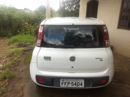 Fiat Uno Economy Flex 4 Portas, Ano 2013, Branco