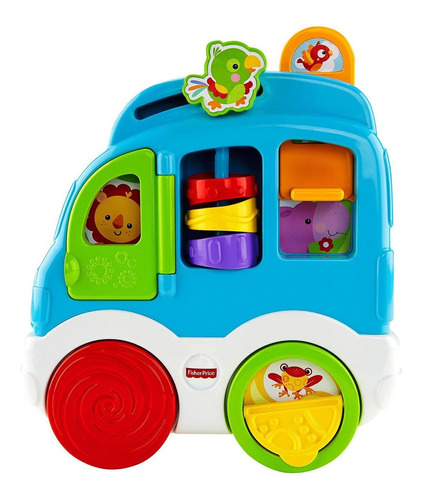 Brinquedo Carrinho Sons Divertidos Fisher Price Cmv95