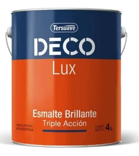 Decolux Esmalte Sintetico 3 En 1 Tersuave X 4lts - Umox