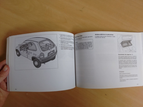 Manual Do Proprietário Corsa Ano 2000 Chevrolet 391q (Usado)