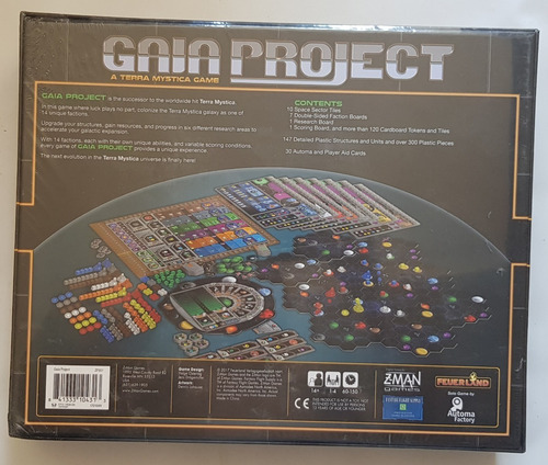 Imagen 2 de 2 de Gaia Project Juego De Mesa / Boardgame En Inglés Nuevo !!!